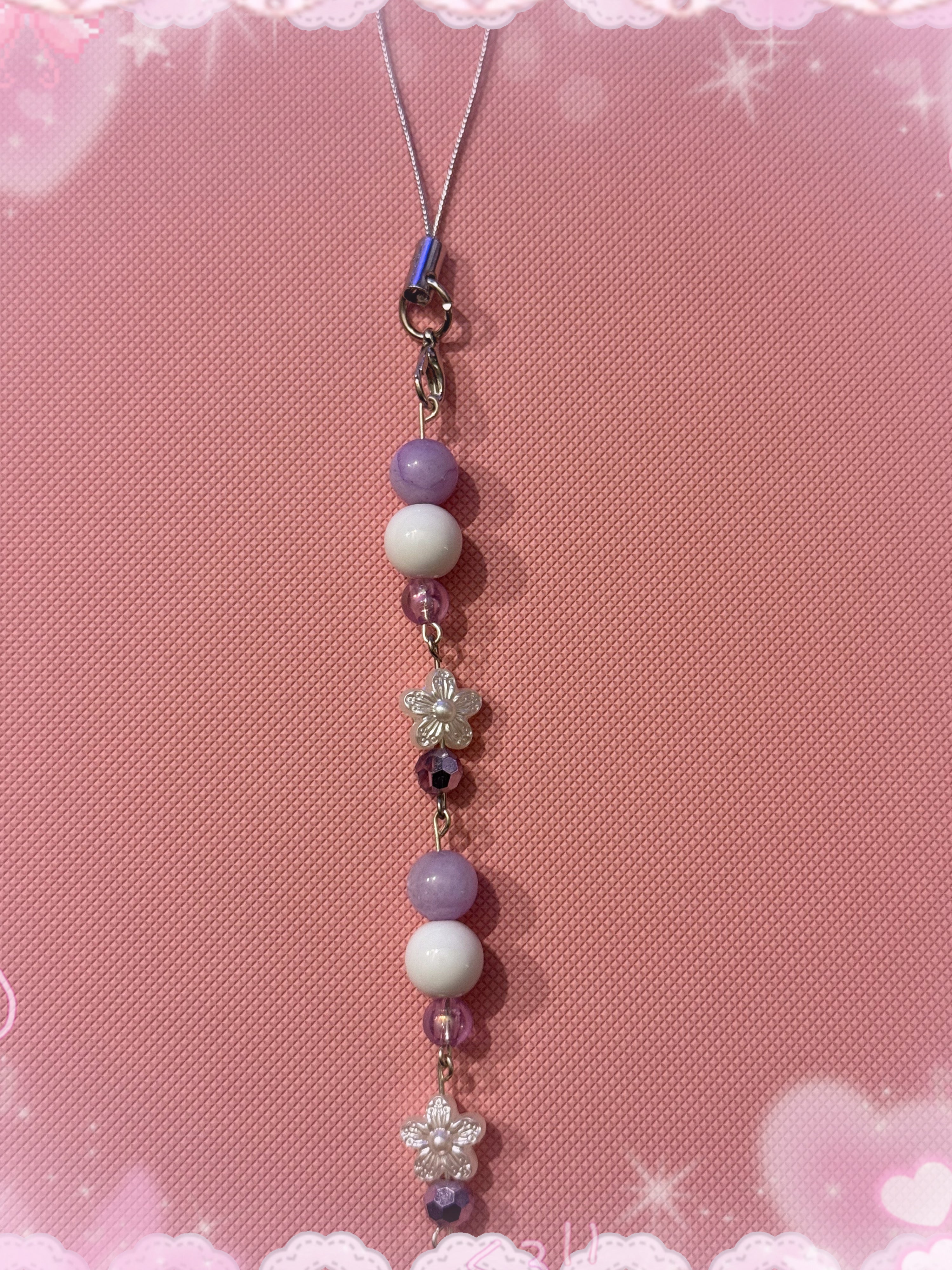 Flowery Essence Phone Charm