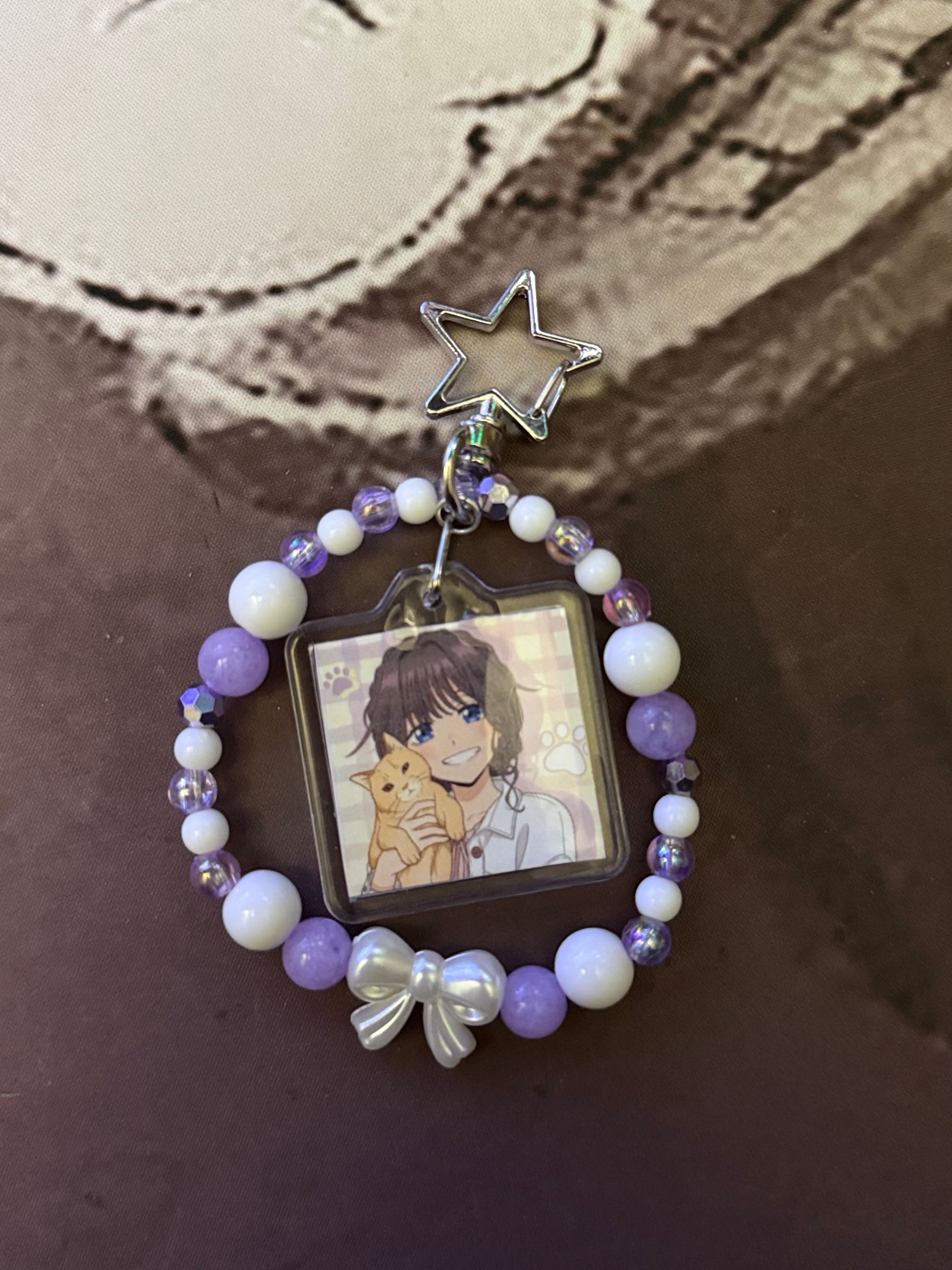 The Fragrant Flower Blooms With Diginity! Couple Keychain SET!!