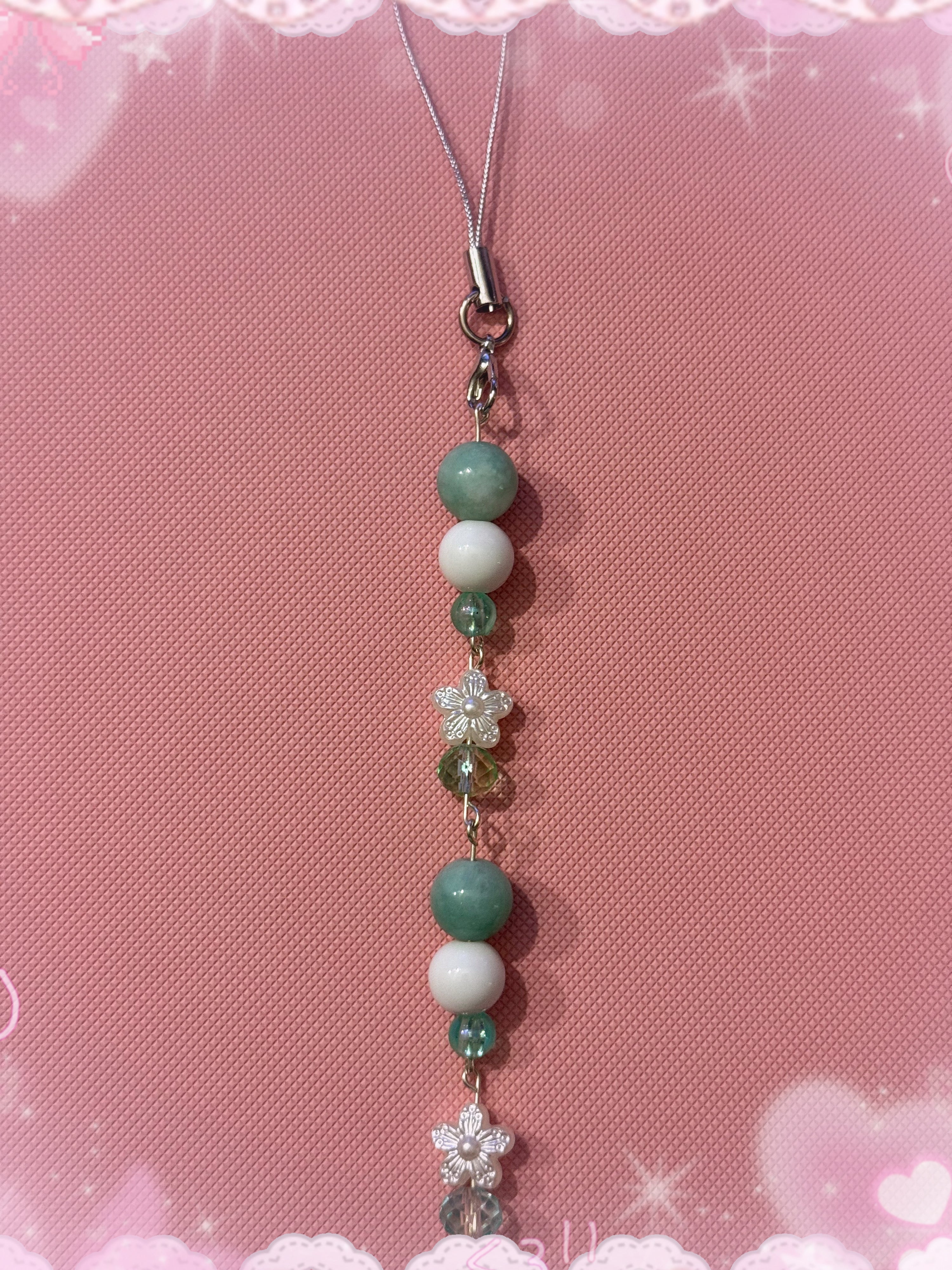Flowery Essence Phone Charm