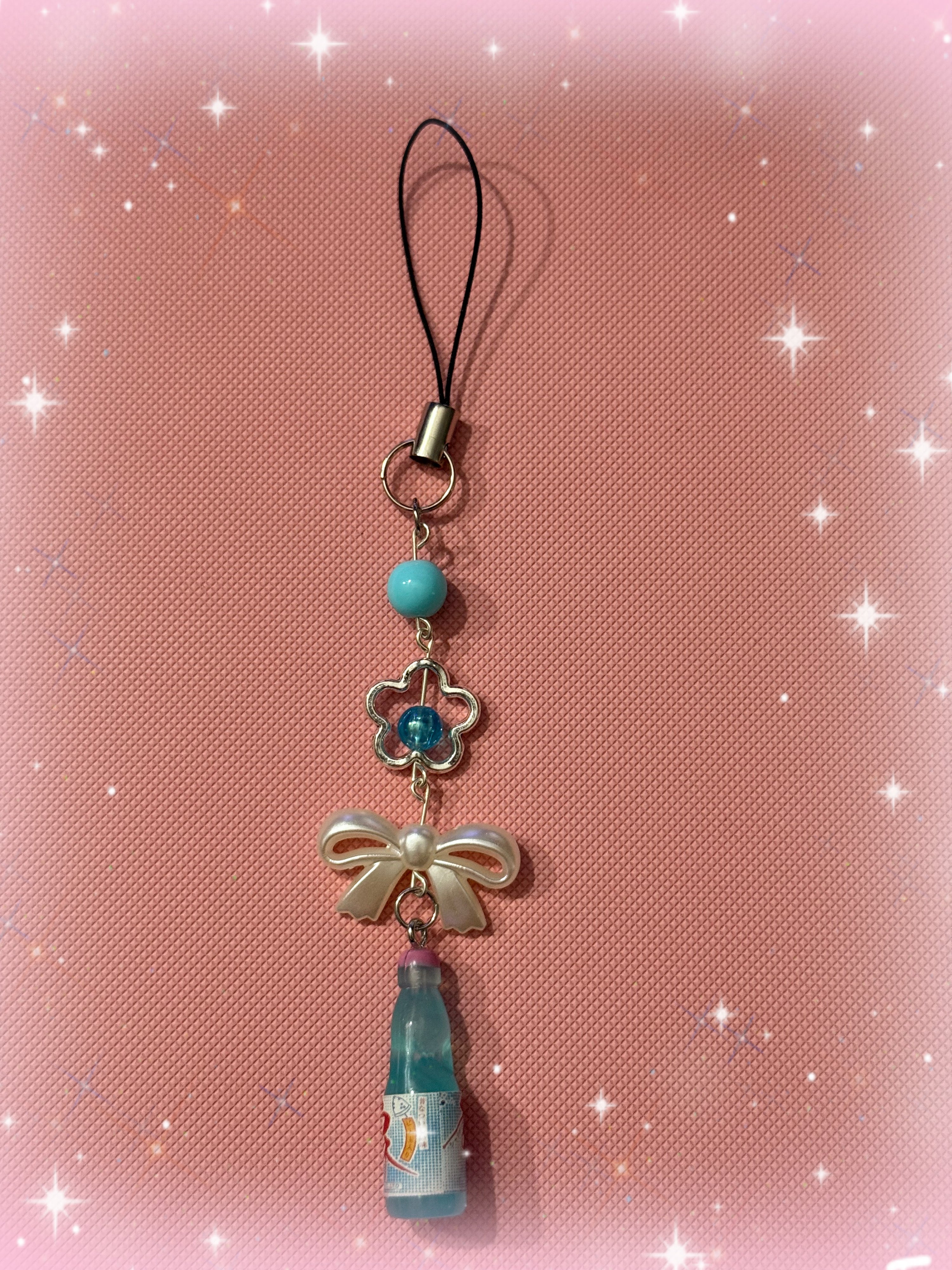 Ramune Soda Phone Charms ￼
