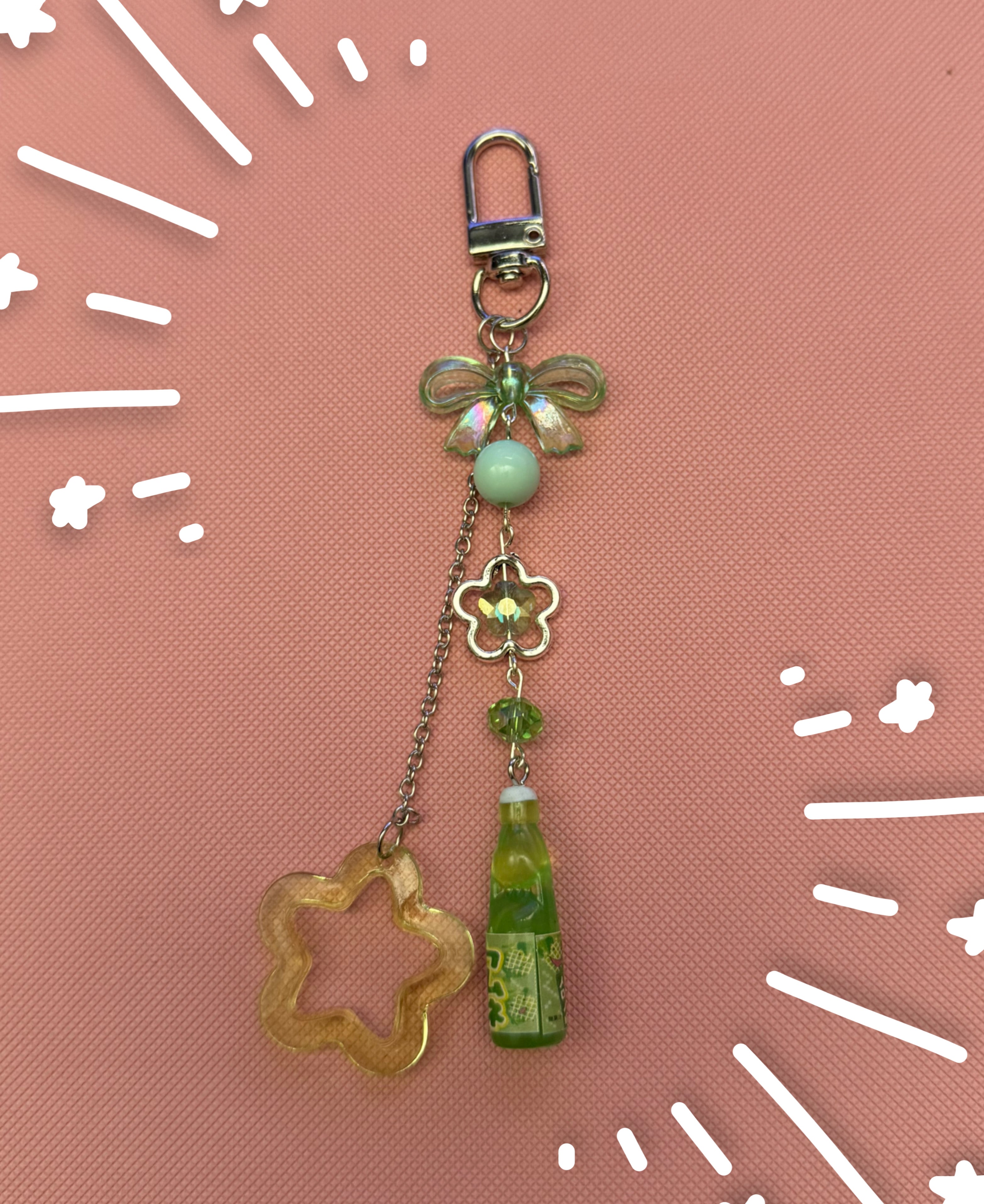 Ramune Soda Keychain