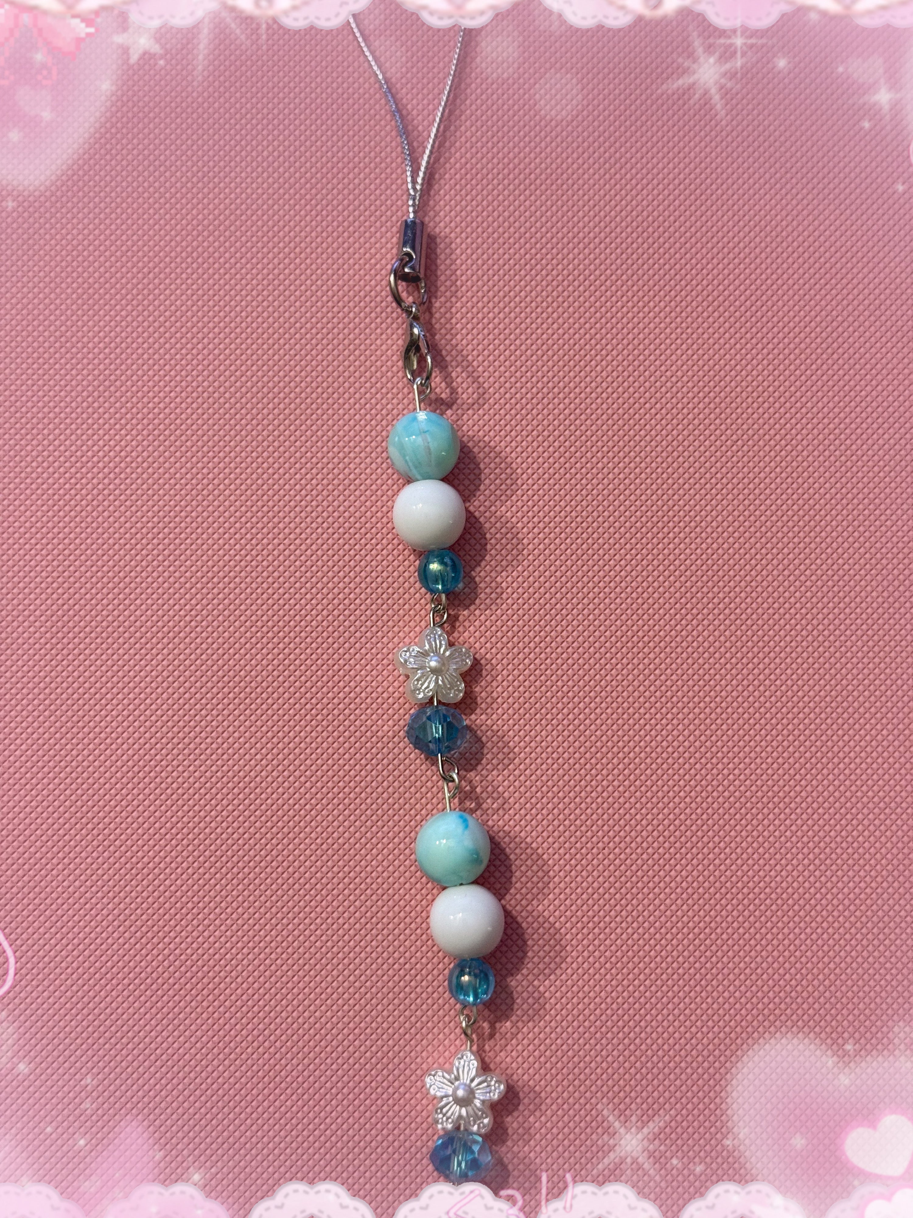 Flowery Essence Phone Charm