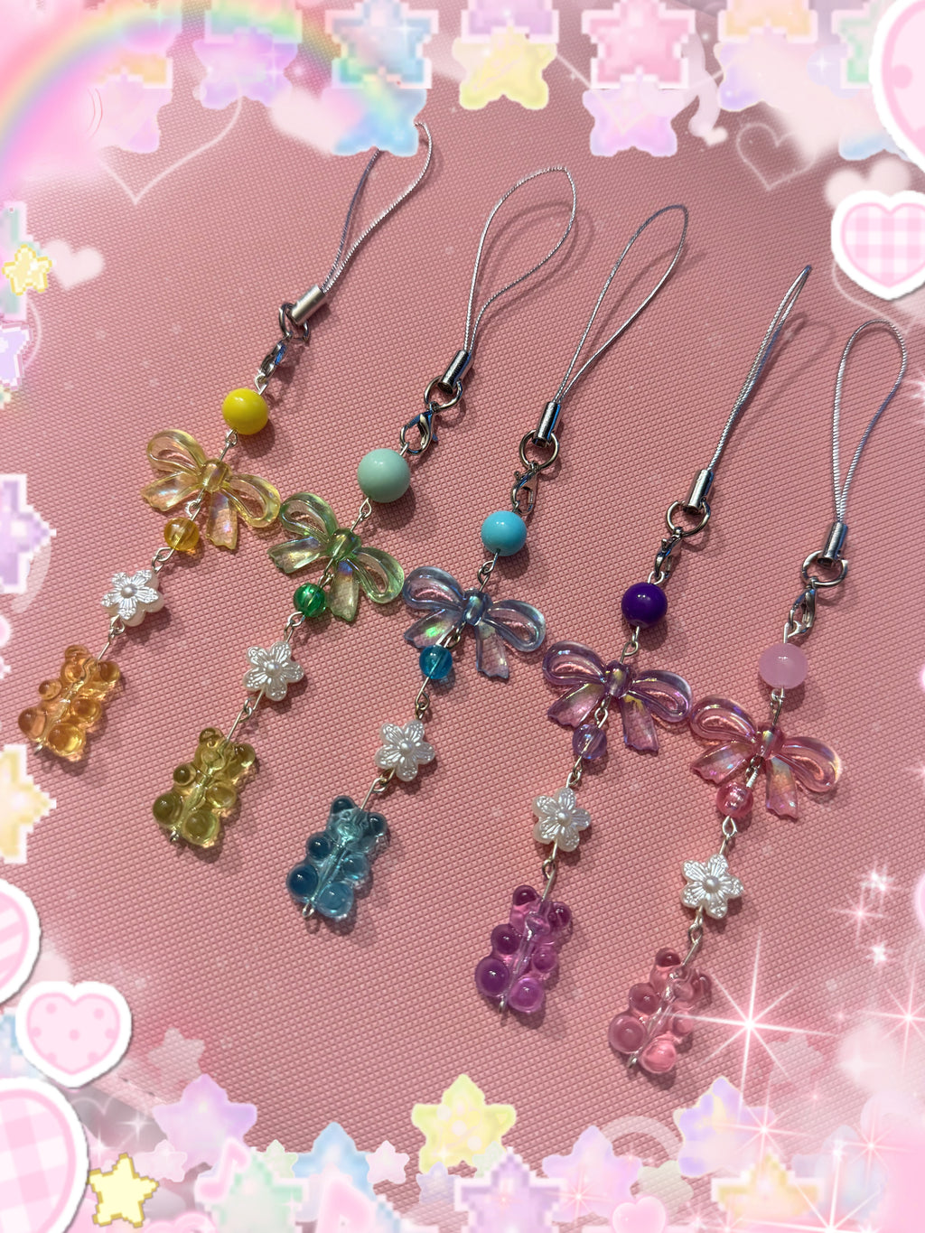 Gummy Bear Phone Charms