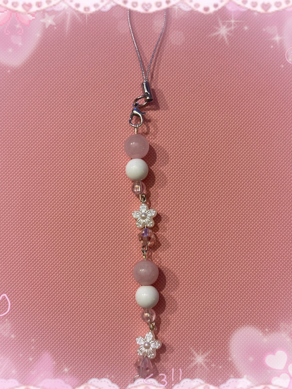 Flowery Essence Phone Charm